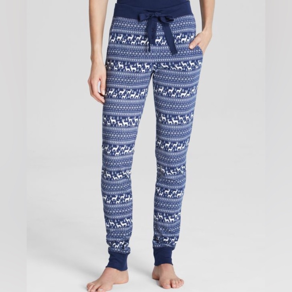 Jane and bleecker Reindeer Games Double Knit jogger